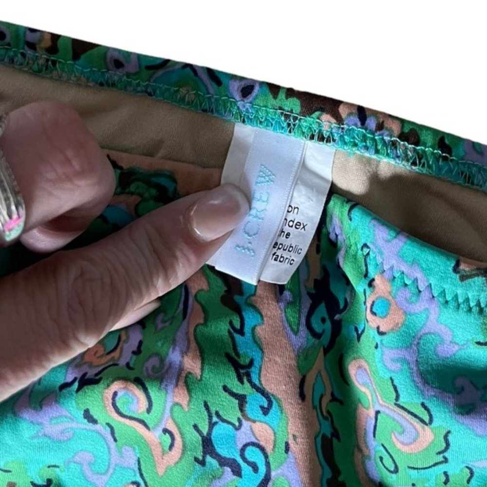 J. Crew | Swimwear | Green Paisley Bikini Bottoms (Top posted separate) | Small - Picture 10 of 10